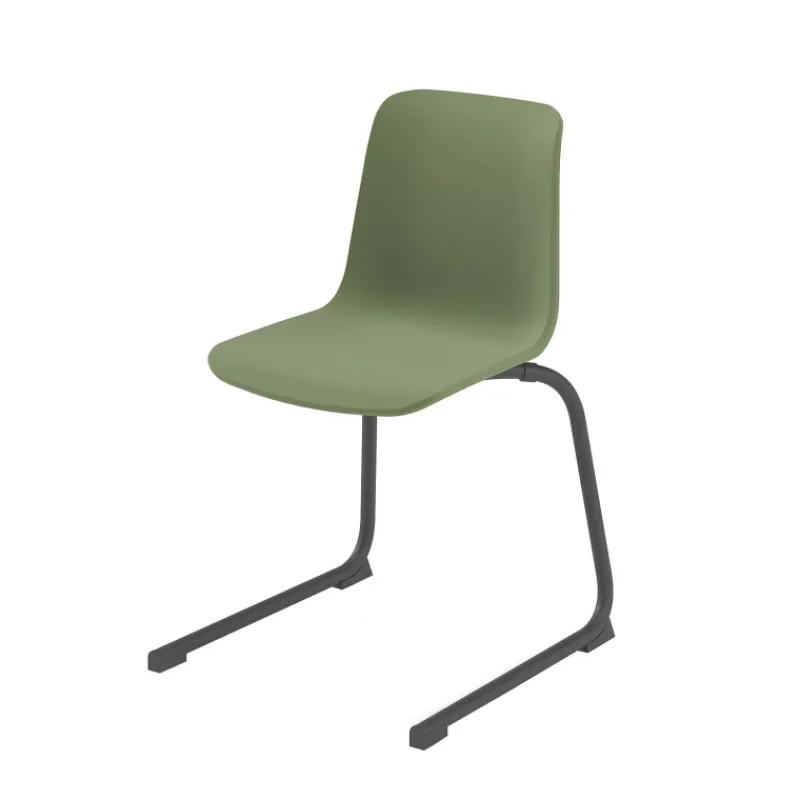 Perfecta Proza Chaise pied luge inversé empilable en métal coque polypropylène* Chaise De Cuisine