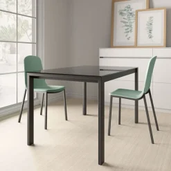 Cancio Puzzle Table de cuisine rectangulaire en verre* Table De Cuisine|Table Pour Petit Espace