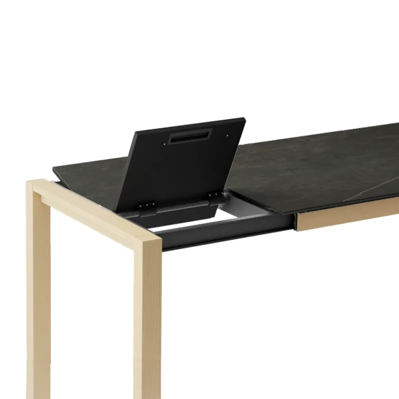 Cancio Quadra Table moderne en céramique extensible* Table De Salle à Manger