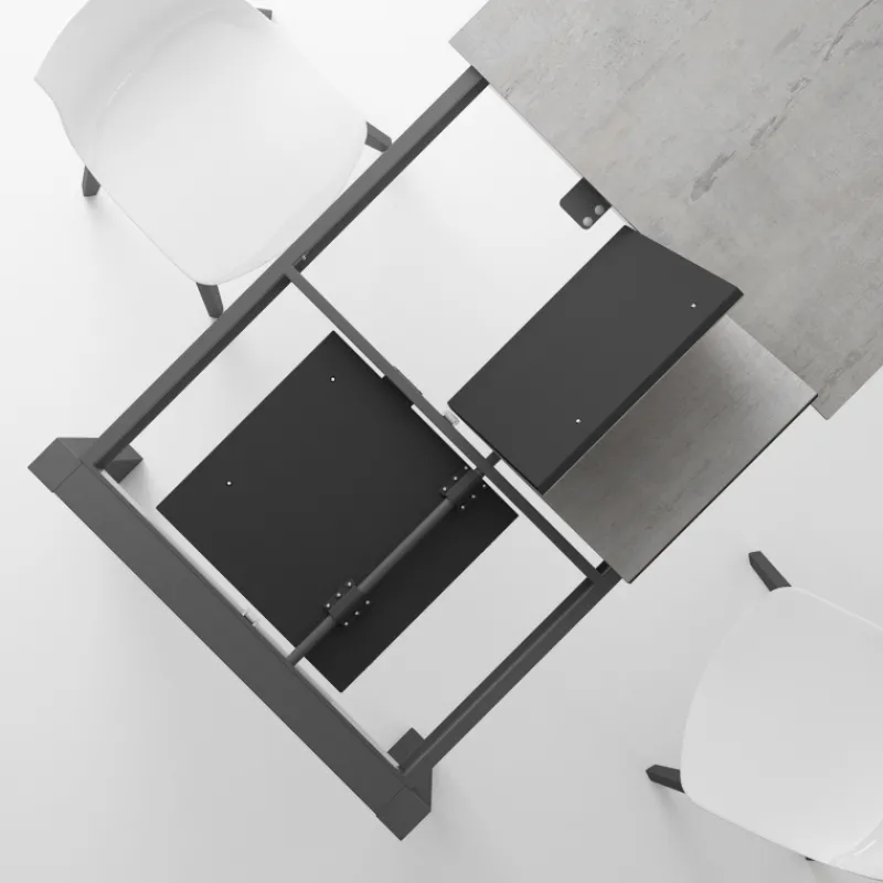 Cancio Quadra Table moderne en céramique extensible* Table De Salle à Manger