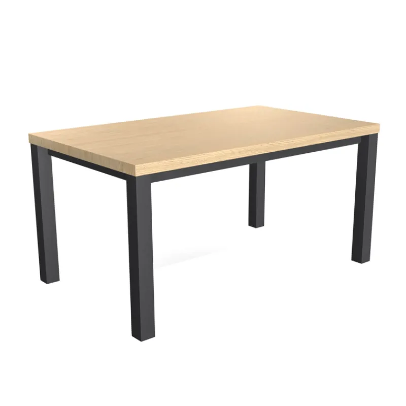 Perfecta Qube Table rectangulaire intemporelle en stratifié* Table De Cuisine|Table De Salle à Manger