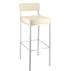 Perfecta Quinta Tabouret de bar moderne en métal et simili* Tabouret De Bar (assise +/- 80 Cm)