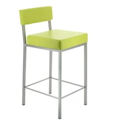 Perfecta Quinta Tabouret snack moderne en métal et simili* Tabouret Snack (assise +/- 65 Cm)|Tabouret De Bar (assise +/- 80 Cm)