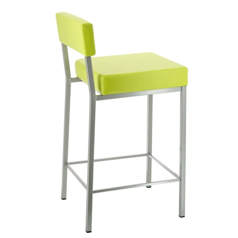 Perfecta Quinta Tabouret snack moderne en métal et simili* Tabouret Snack (assise +/- 65 Cm)|Tabouret De Bar (assise +/- 80 Cm)