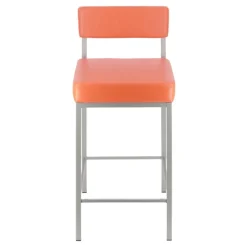 Perfecta Quinta Tabouret snack moderne en métal et simili* Tabouret Snack (assise +/- 65 Cm)|Tabouret De Bar (assise +/- 80 Cm)