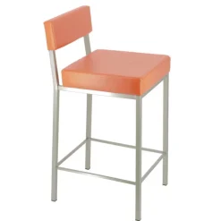 Perfecta Quinta Tabouret snack moderne en métal et simili* Tabouret Snack (assise +/- 65 Cm)|Tabouret De Bar (assise +/- 80 Cm)
