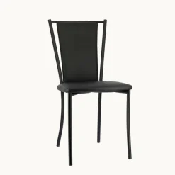 Perfecta Reina Chaise de cuisine contemporaine en métal et simili* Chaise De Cuisine