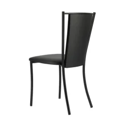 Perfecta Reina Chaise de cuisine contemporaine en métal et simili* Chaise De Cuisine