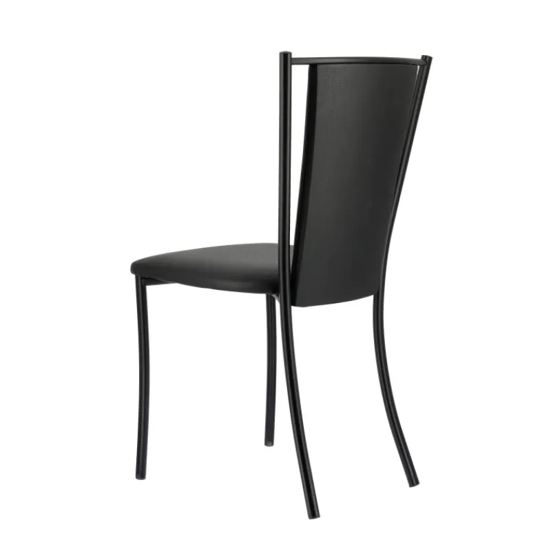 Perfecta Reina Chaise de cuisine contemporaine en métal et simili* Chaise De Cuisine