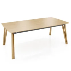 Mobitec Rennes ® Table en bois massif extensible pieds épingle* Table De Salle à Manger
