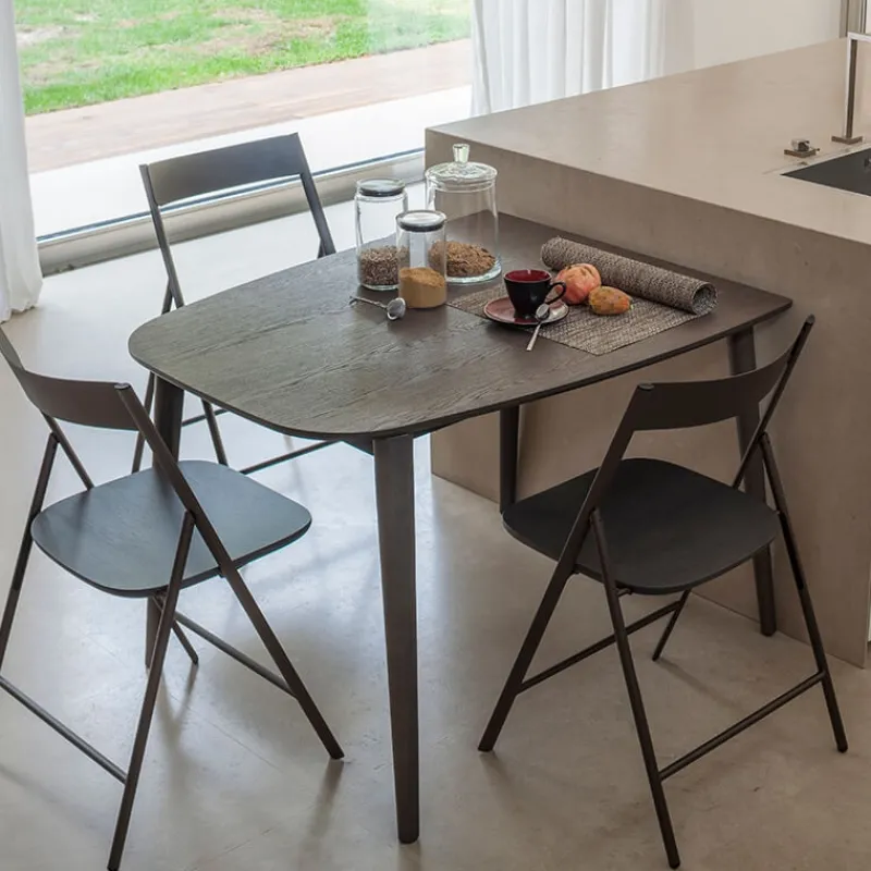 Altacom Ribot Wood Table extensible demi* Table De Cuisine|Table De Salle à Manger