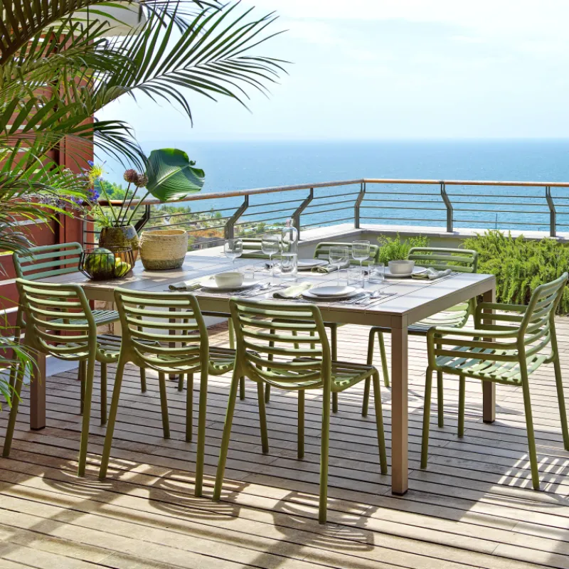 Rio Alu Table d'extérieur moderne extensible en aluminium* Table De Jardin