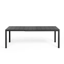 Rio Table de jardin extensible en polypropylène DurelTop et aluminium* Table De Jardin