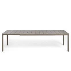Rio Table de jardin extensible en polypropylène DurelTop et aluminium* Table De Jardin