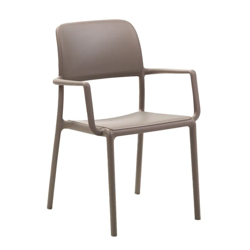 Riva Fauteuil d'extérieur en polypropylène* Chaise De Jardin|Fauteuil De Jardin