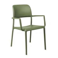 Riva Fauteuil d'extérieur en polypropylène* Chaise De Jardin|Fauteuil De Jardin