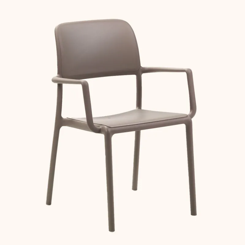 Riva Fauteuil d'extérieur en polypropylène* Chaise De Jardin|Fauteuil De Jardin