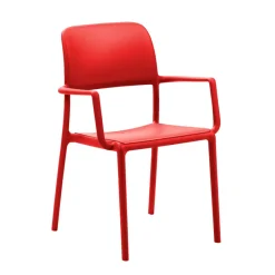 Riva Fauteuil en polypropylène empilable* Chaise De Cuisine|Chaise De Salle à Manger