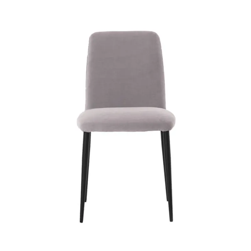 Mobitec Rob C03 ® Chaise de salle à manger en tissu et métal* Chaise De Salle à Manger