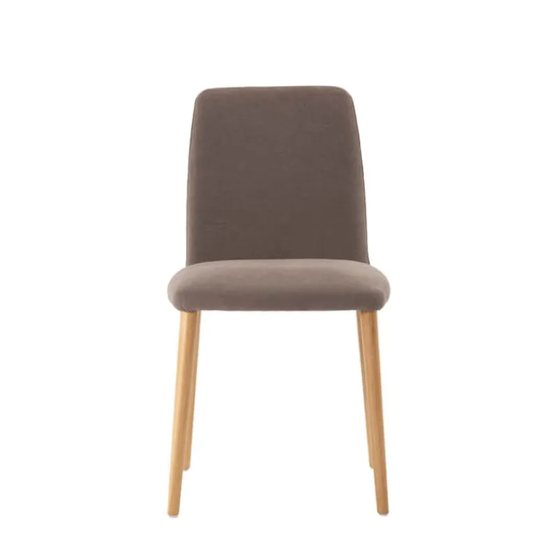 Mobitec Rob C01 ® Chaise moderne en tissu rembourrée avec pieds en bois massif* Chaise De Salle à Manger|Chaise Salon