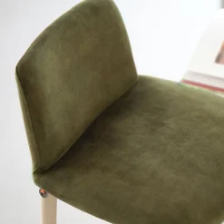 Mobitec Rob C05 ® Tabouret snack en tissu et bois massif* Tabouret Snack (assise +/- 65 Cm)|Tabouret De Bar (assise +/- 80 Cm)