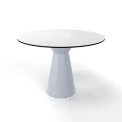 Roller H74 ronde Table design italienne ronde avec pied central* Table De Cuisine|Table Pour Petit Espace