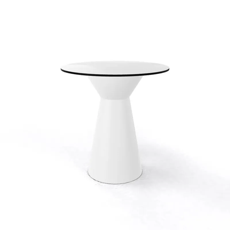 Roller H74 ronde Table design italienne ronde avec pied central* Table De Cuisine|Table Pour Petit Espace