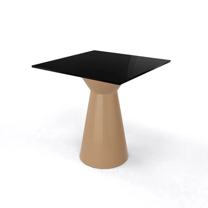 Roller H74 Table carrée design italien à pied central* Table De Cuisine|Table Pour Petit Espace