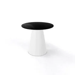Roller H55 Table d'appoint ronde design italien à pied central* Table De Salon|Table Pour Petit Espace
