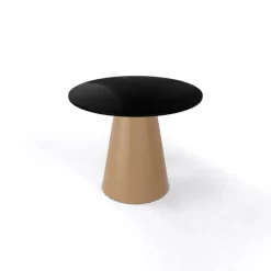 Roller H55 Table d'appoint ronde design italien à pied central* Table De Salon|Table Pour Petit Espace