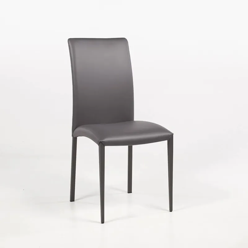Peressini Roma Chaise contemporaine italienne dos matelassé* Chaise De Cuisine|Chaise De Salle à Manger