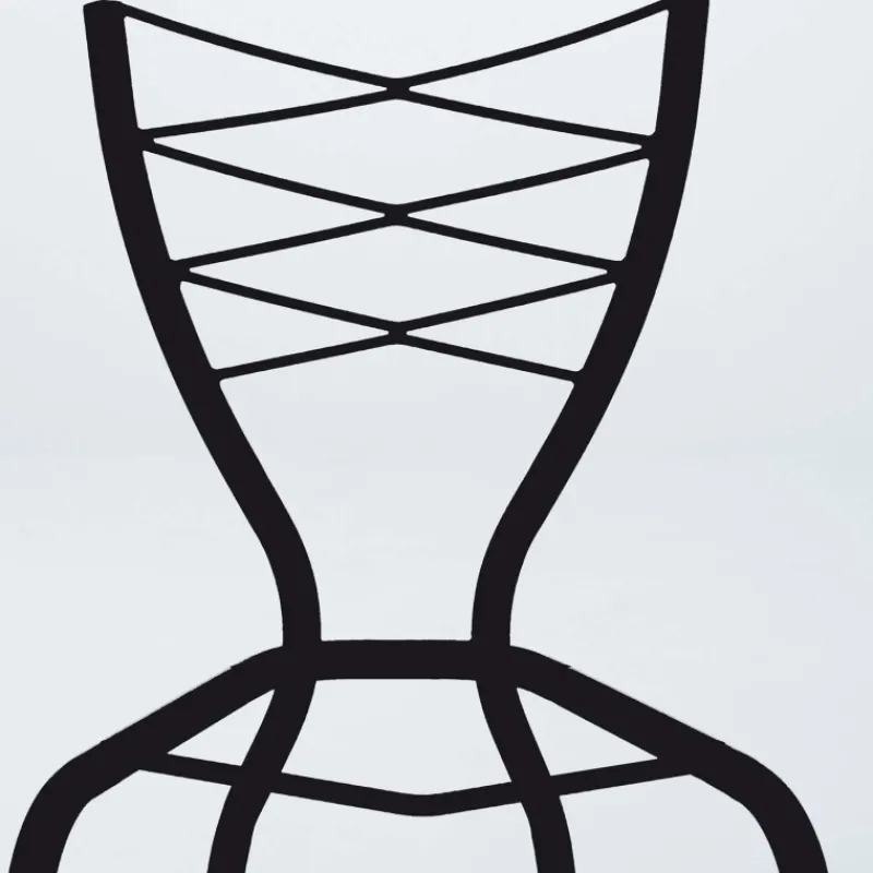Carrier Romance ® Chaise de cuisine fabriquée en France en synthétique et métal* Chaise De Cuisine