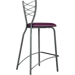Carrier Romance ® Tabouret snack contemporain en synthétique et métal* Tabouret Snack (assise +/- 65 Cm)|Tabouret De Bar (assise +/- 80 Cm)
