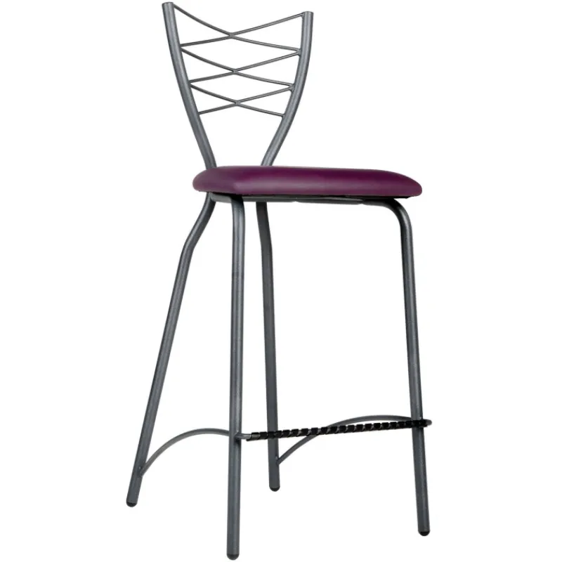 Carrier Romance ® Tabouret snack contemporain en synthétique et métal* Tabouret Snack (assise +/- 65 Cm)|Tabouret De Bar (assise +/- 80 Cm)