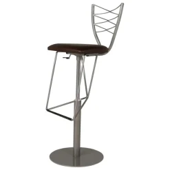 Carrier Romance ® Tabouret hauteur réglable en synthétique et métal* Tabouret Snack (assise +/- 65 Cm)|Tabouret De Bar (assise +/- 80 Cm)