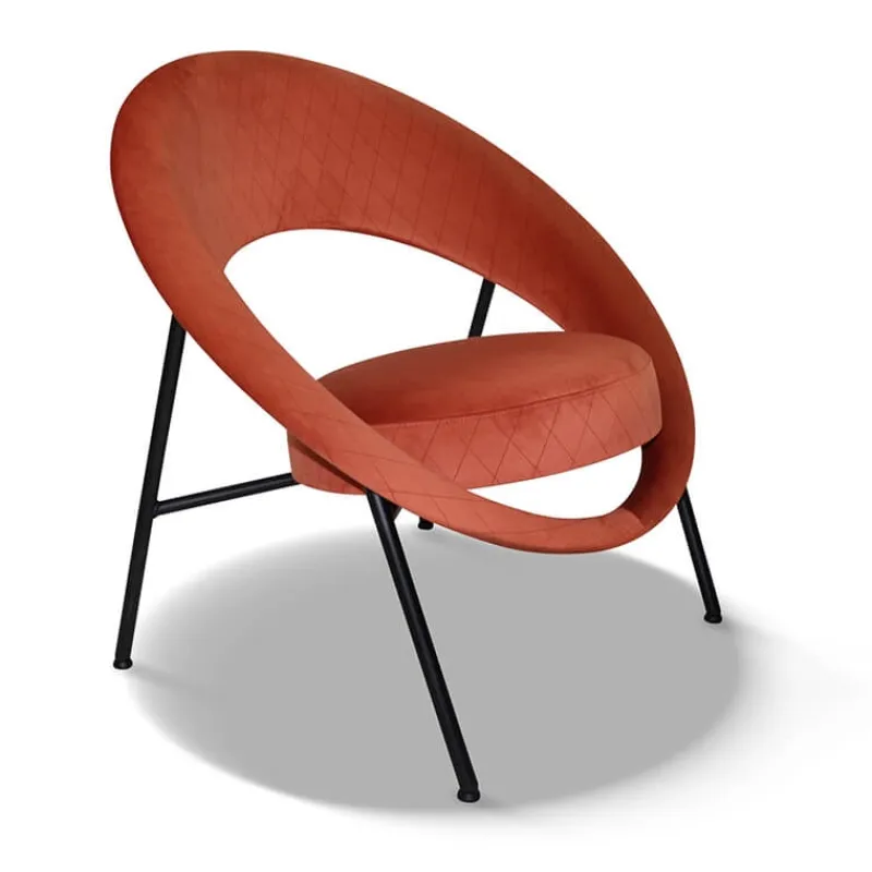 Paget Saturn Fauteuil design en tissu fabriqué en France* Fauteuil De Salon