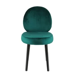 Sessio Severus Chaise cosy bicolore en tissu avec pieds bois* Chaise De Salle à Manger|Chaise Salon