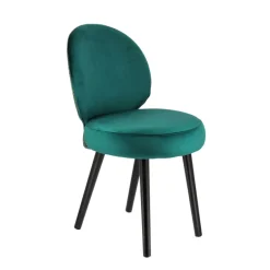 Sessio Severus Chaise cosy bicolore en tissu avec pieds bois* Chaise De Salle à Manger|Chaise Salon