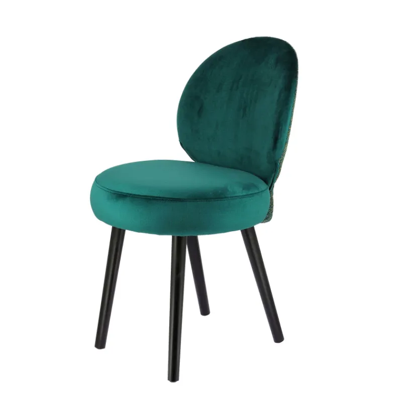 Sessio Severus Chaise cosy bicolore en tissu avec pieds bois* Chaise De Salle à Manger|Chaise Salon