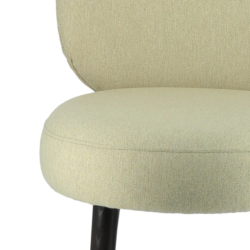 Sessio Severus Chaise cosy en tissu et pieds bois* Chaise De Salle à Manger|Chaise Salon