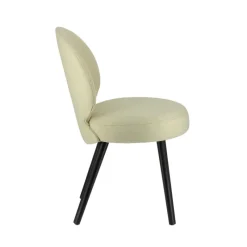 Sessio Severus Chaise cosy en tissu et pieds bois* Chaise De Salle à Manger|Chaise Salon
