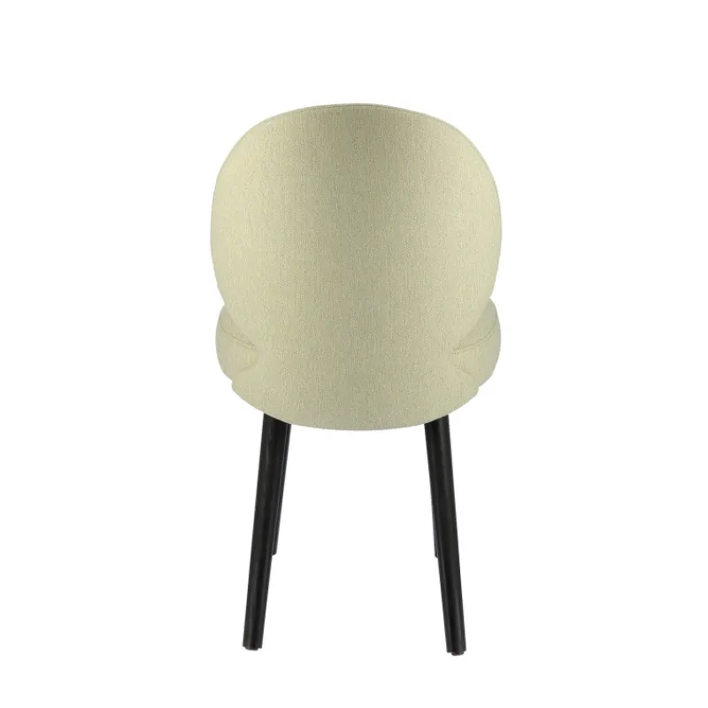 Sessio Severus Chaise cosy en tissu et pieds bois* Chaise De Salle à Manger|Chaise Salon