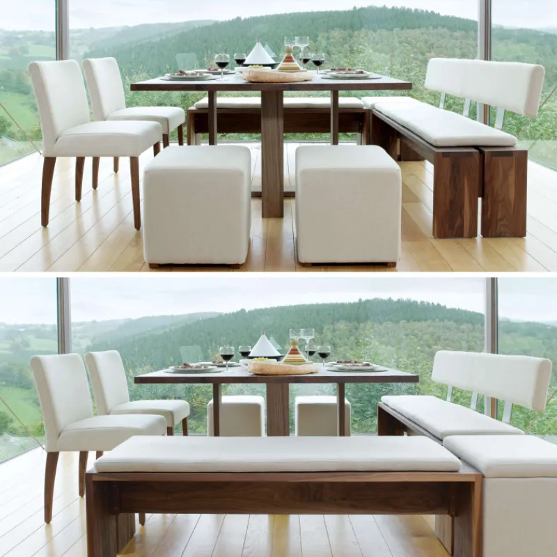 Mobitec Shanna Chaise confortable ® en tissu et pieds en bois* Chaise De Salle à Manger|Chaise Salon