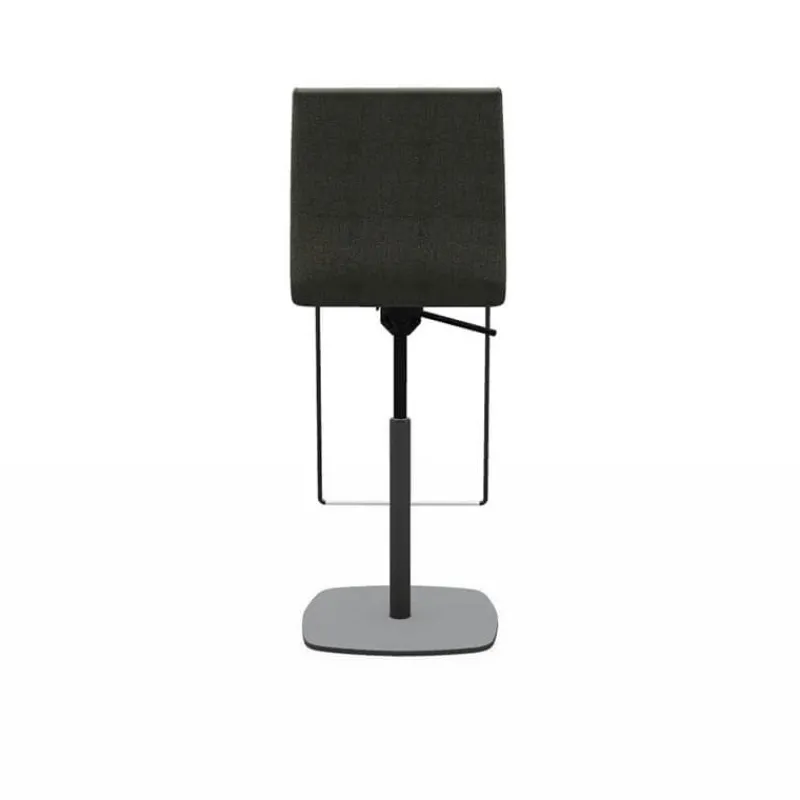 Perfecta Sherpa Tabouret haut réglable et pivotant en tissu fabriqué en Belgique* Tabouret Snack (assise +/- 65 Cm)|Tabouret De Bar (assise +/- 80 Cm)