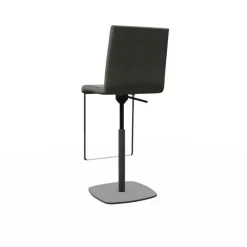 Perfecta Sherpa Tabouret haut réglable et pivotant en tissu fabriqué en Belgique* Tabouret Snack (assise +/- 65 Cm)|Tabouret De Bar (assise +/- 80 Cm)