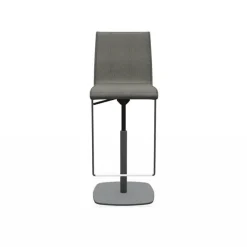 Perfecta Sherpa Tabouret haut réglable et pivotant en tissu fabriqué en Belgique* Tabouret Snack (assise +/- 65 Cm)|Tabouret De Bar (assise +/- 80 Cm)