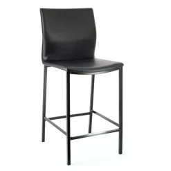 Perfecta Sierra Tabouret snack en métal et simili* Tabouret Snack (assise +/- 65 Cm)|Tabouret De Bar (assise +/- 80 Cm)