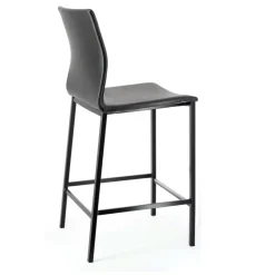 Perfecta Sierra Tabouret snack en métal et simili* Tabouret Snack (assise +/- 65 Cm)|Tabouret De Bar (assise +/- 80 Cm)