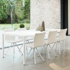 Perfecta Silva Chaise design en métal et simili* Chaise De Cuisine|Chaise De Salle à Manger