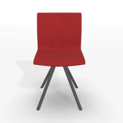 Perfecta Silva Chaise design pieds métal et revêtement en tissu* Chaise De Salle à Manger|Chaise Salon